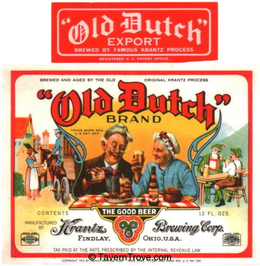 Old Dutch Brand Beer