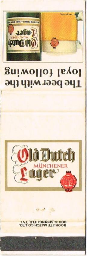 Old Dutch Munchener Lager Beer