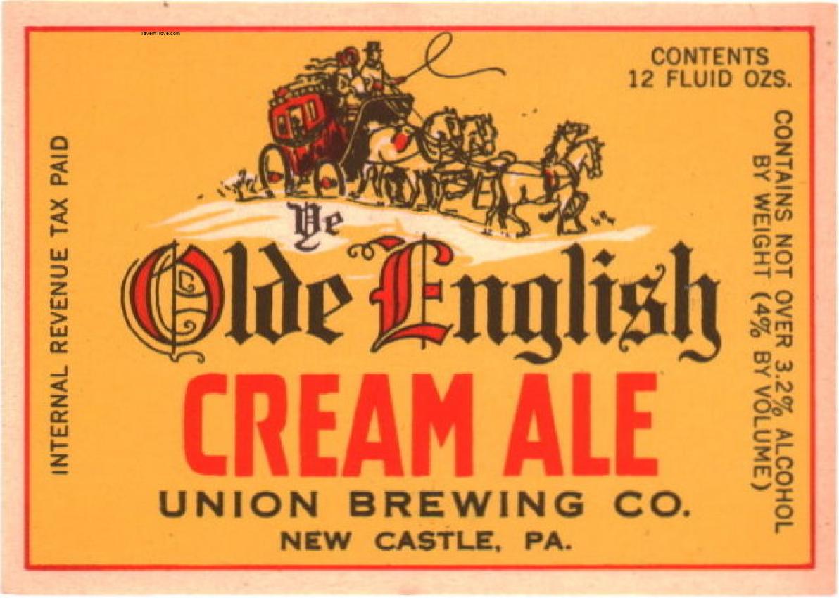 Ye Old English Cream Ale
