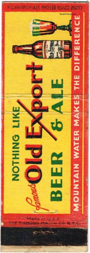 Old Export Beer & Ale