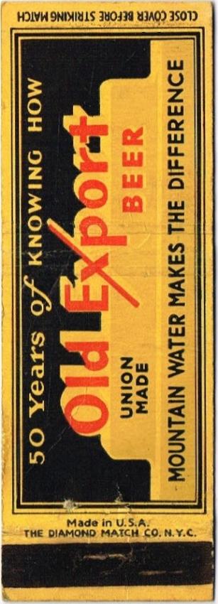 Old Export Beer & Ale Dupe