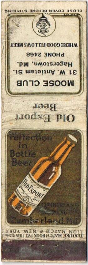 Old Export Brand Beer