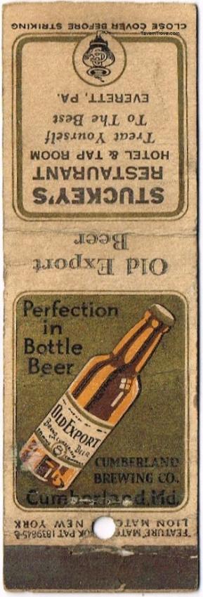 Old Export Brand Beer