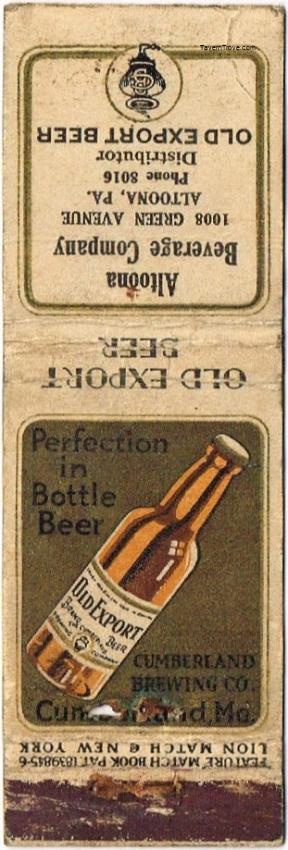 Old Export Brand Beer