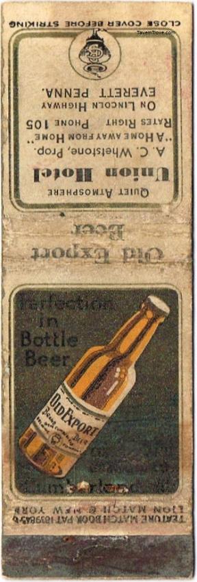 Old Export Brand Beer