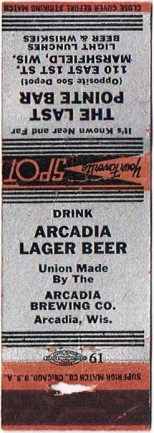 Old Fashion Arcadia Lager Beer