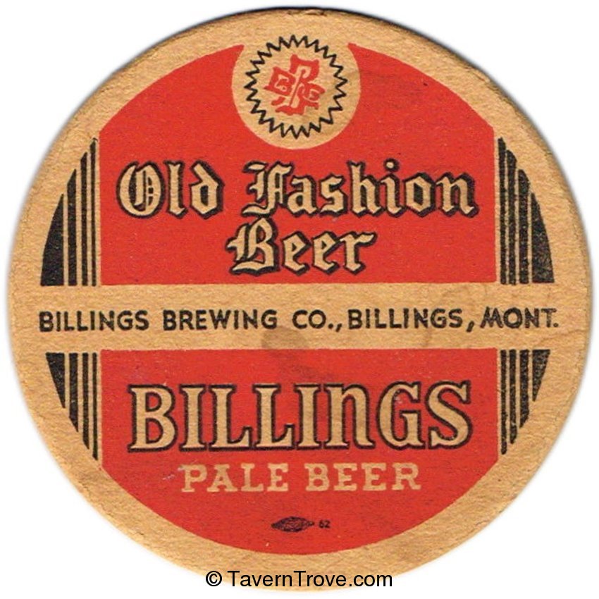 Old Fashion Beer/Billings Pale Beer