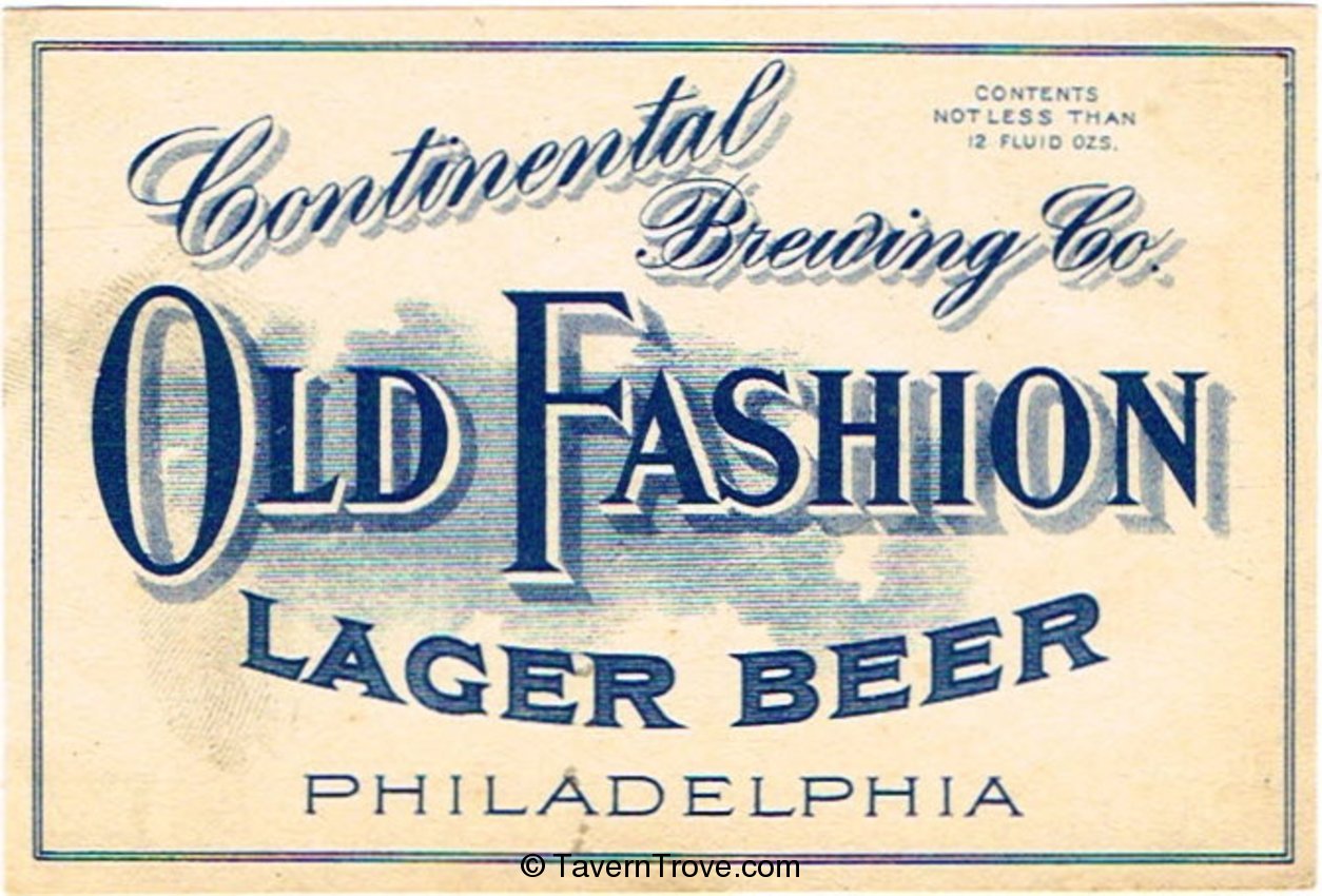 Old Fashion Lager Beer