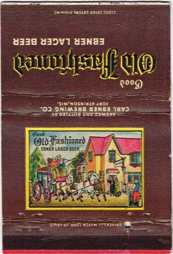 Old Fashioned Ebner Lager Beer