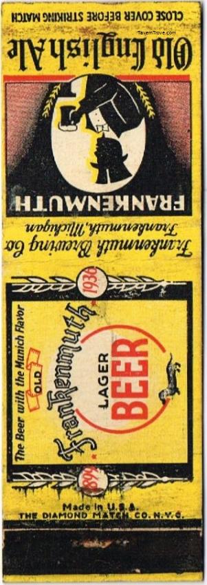 Old Frankenmuth Lager Beer/Old English Ale Dupe