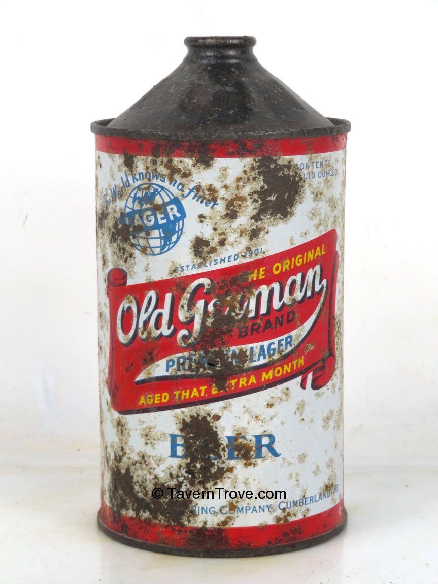 Item 100248 1952 Old German Beer Can 21602