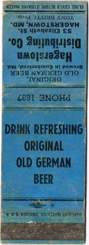 Old German Beer Dupe