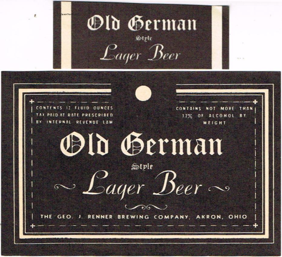 Old German Style Lager Beer