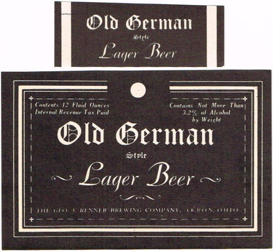 Old German Style Lager Beer