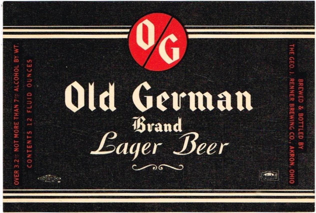 Old German Style Lager Beer