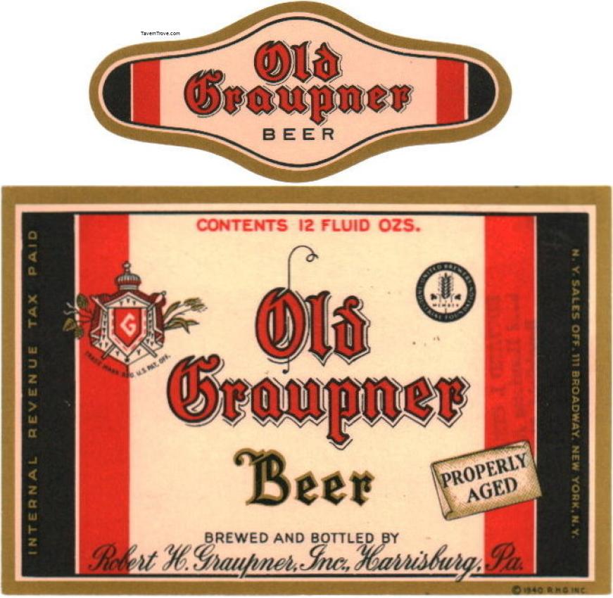 Old Graupner Beer