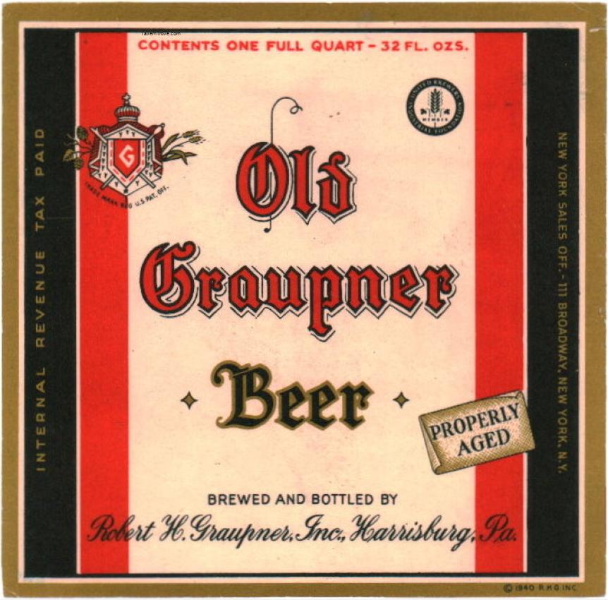 Old Graupner Beer