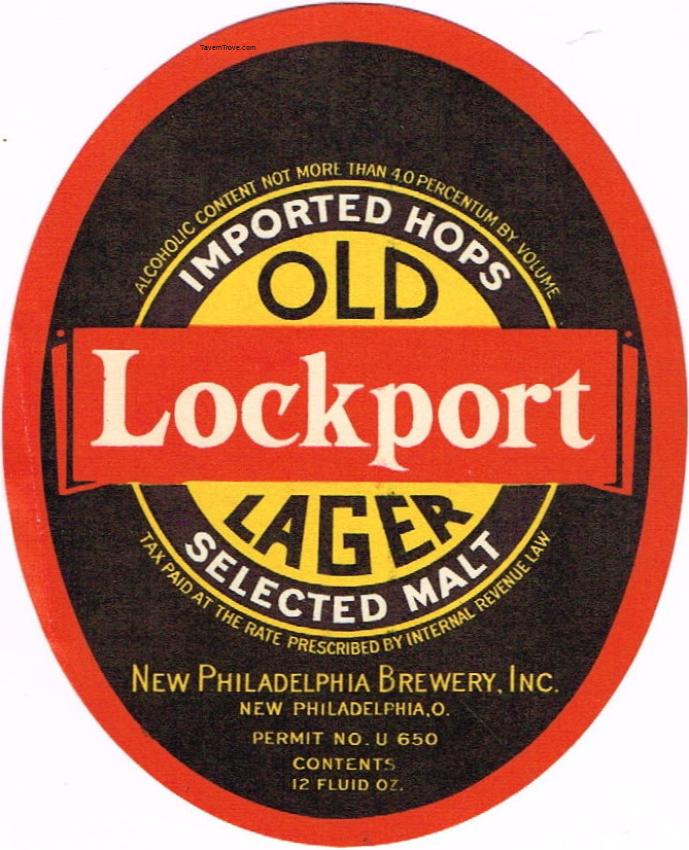 Old Lockport Lager Beer