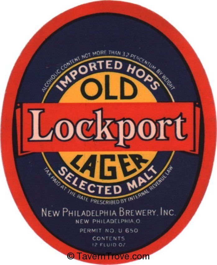 Old Lockport Lager Beer