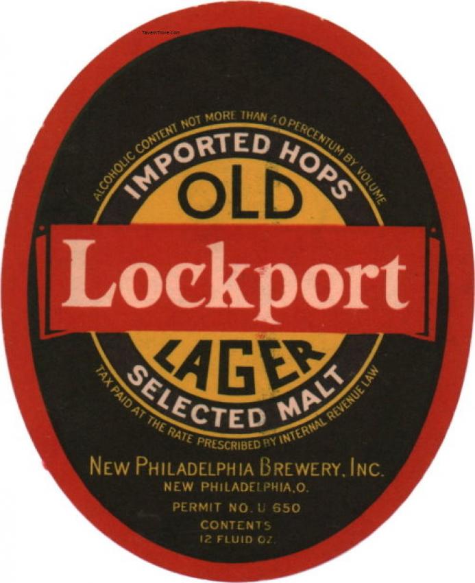 Old Lockport Lager Beer