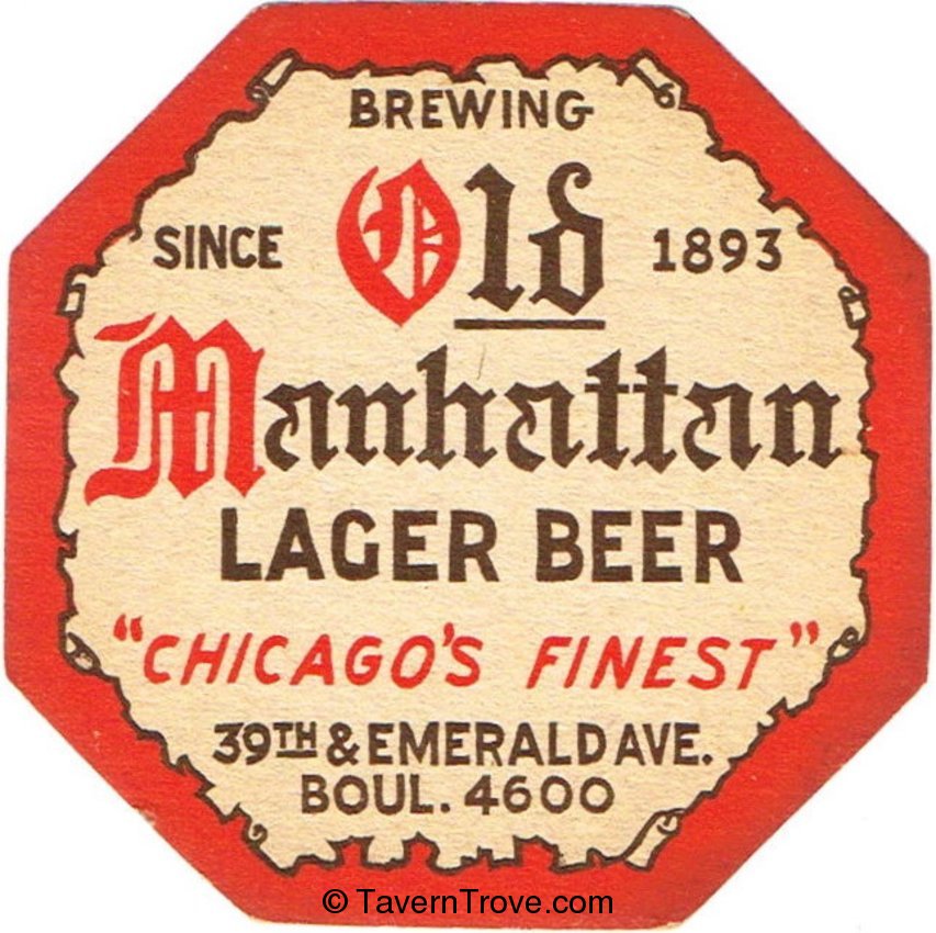 Old Manhattan Lager Beer