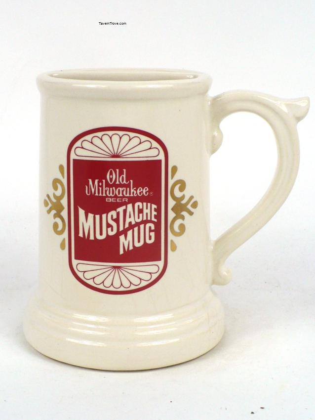 Old Milwaukee Beer Mustache Mug