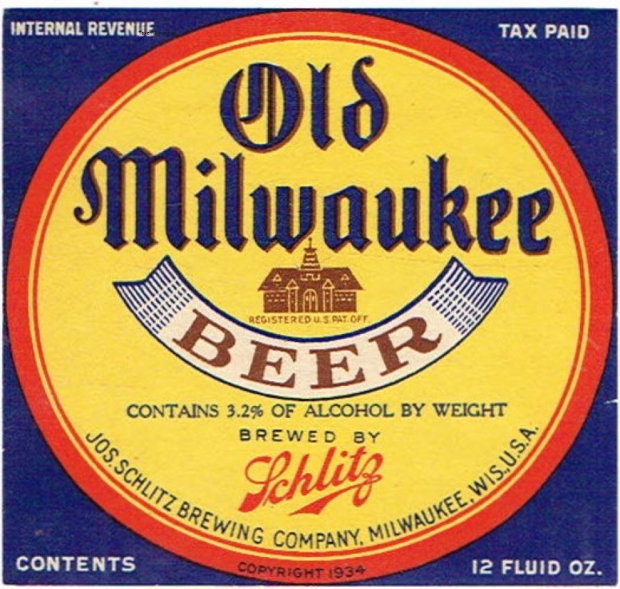Old Milwaukee Beer (No Bottler)