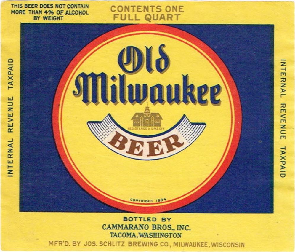 Old Milwaukee Beer (Tacoma, Washington)