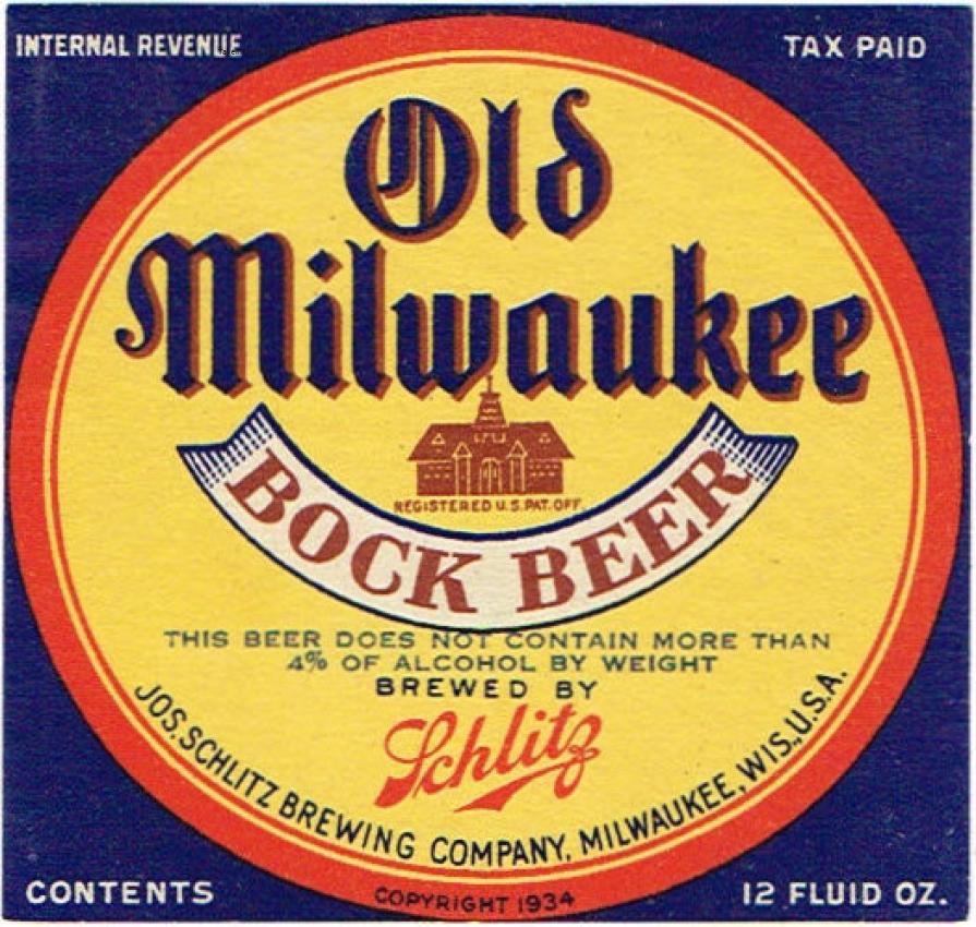 Old Milwaukee Bock Beer