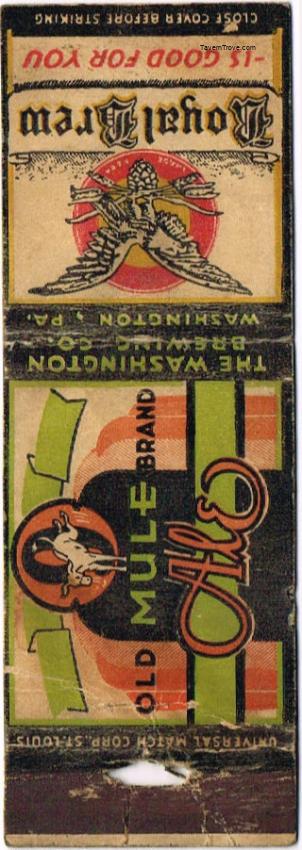 Old Mule Brand Ale/Royal Brew Beer Dupe