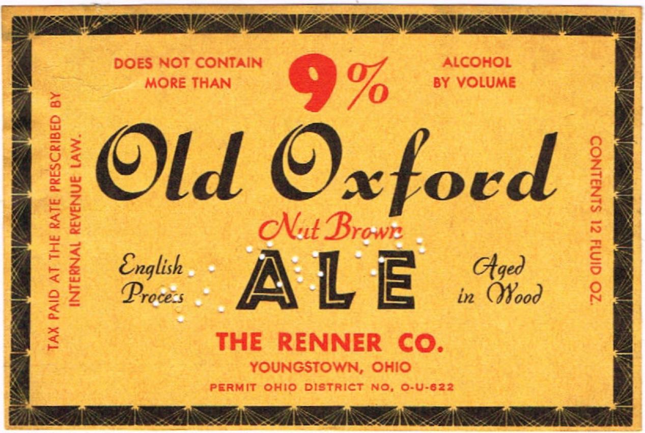 Old Oxford Nut Brown Ale 9%