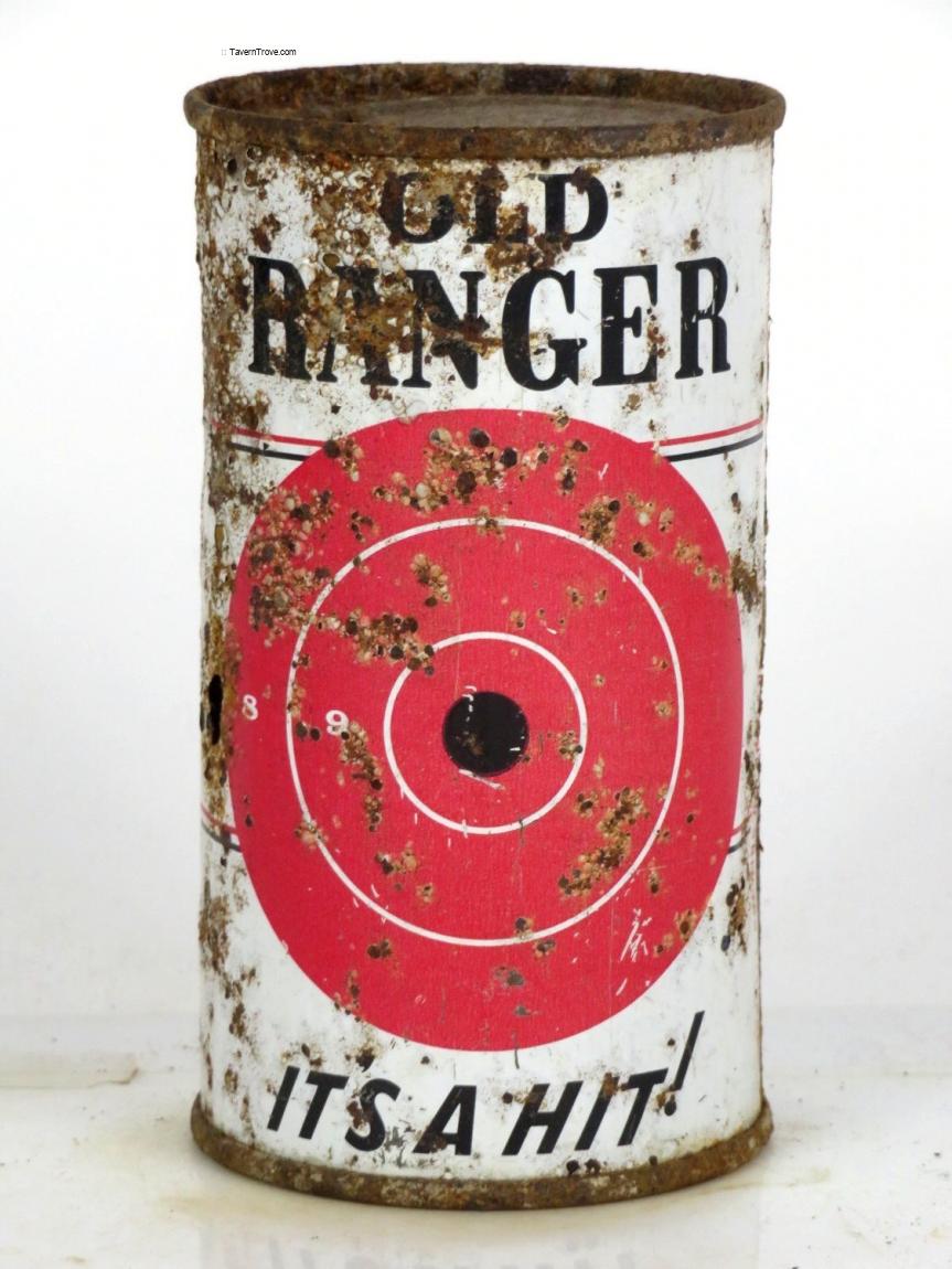 Old Ragner Item #59451 1961 Old Ranger Beer Flat Top Can 107-40