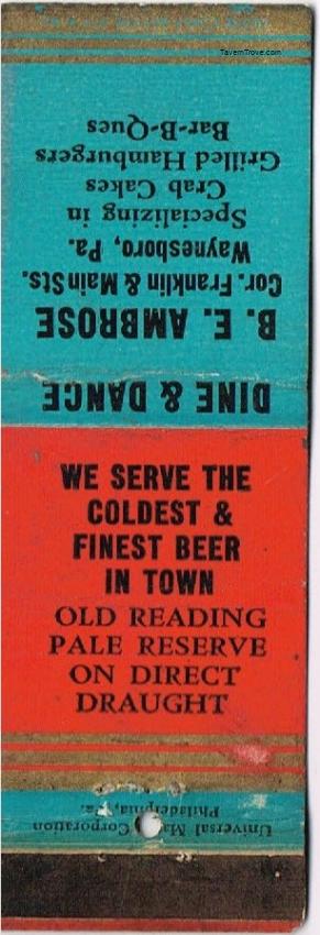 Old Reading Pale Reserve Beer