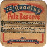 Old Reading Pale Reserve Beer
