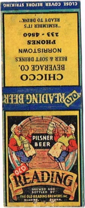 Old Reading Pilsner Beer