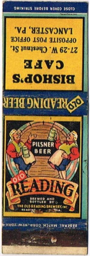 Old Reading Pilsner Beer