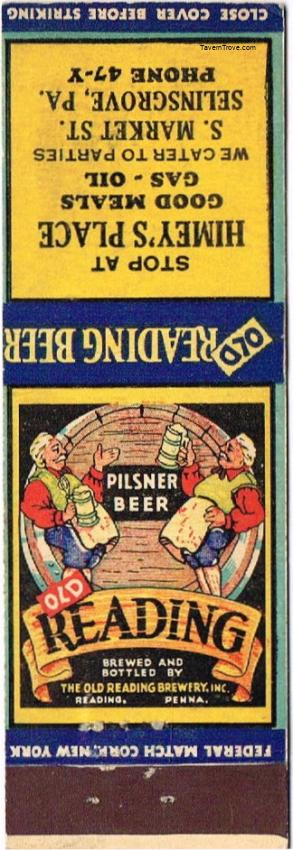 Old Reading Pilsner Beer