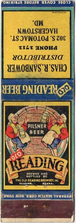 Old Reading Pilsner Beer