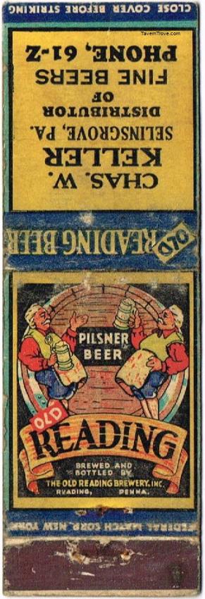 Old Reading Pilsner Beer
