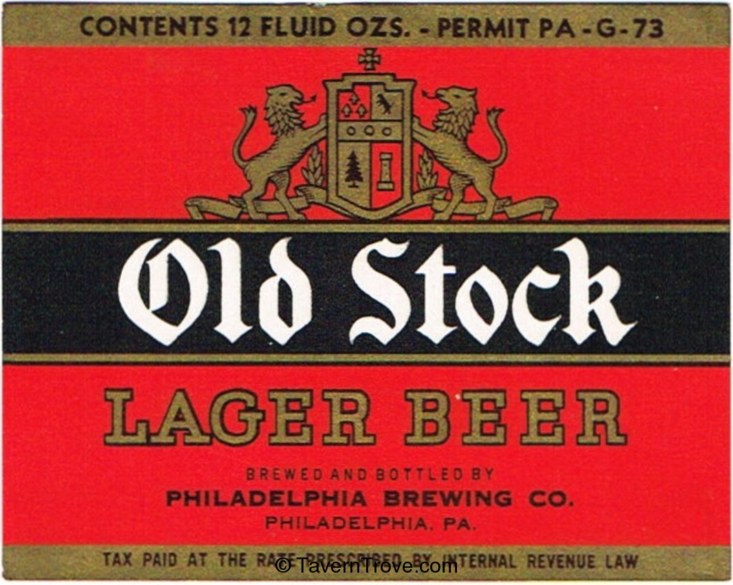 Old Stock Lager Beer