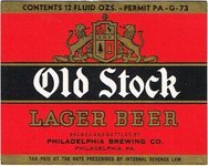 Old Stock Lager Beer