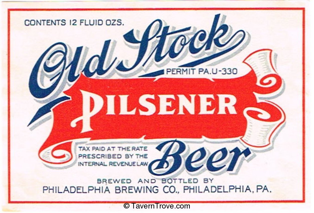 Old Stock Pilsener Beer