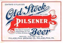 Old Stock Pilsener Beer