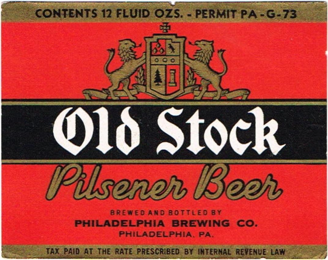 Old Stock Pilsener Beer