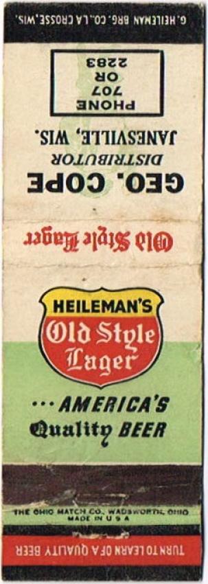Old Style Lager Beer