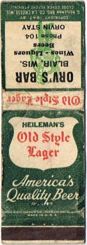 Old Style Lager Beer