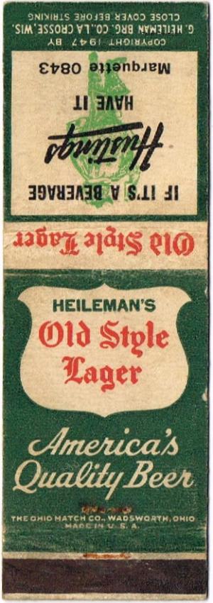 Old Style Lager Beer