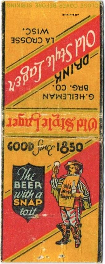 Old Style Lager Beer Dupe
