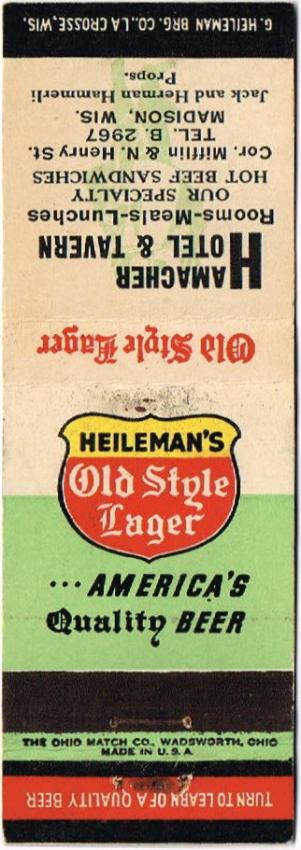 Old Style Lager Beer Dupe