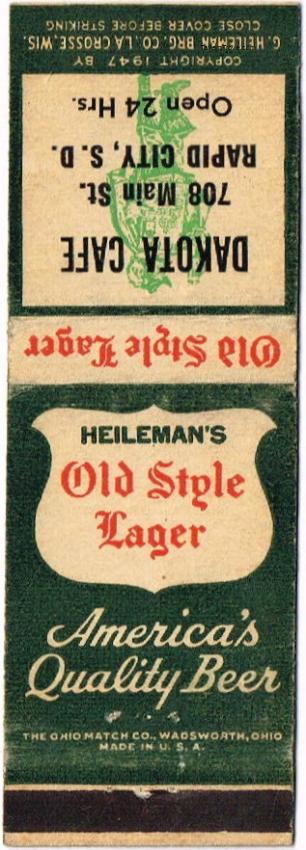Old Style Lager Beer Dupe